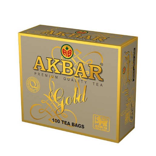 Akbar Gold Ceylon Tea 100 saszetek