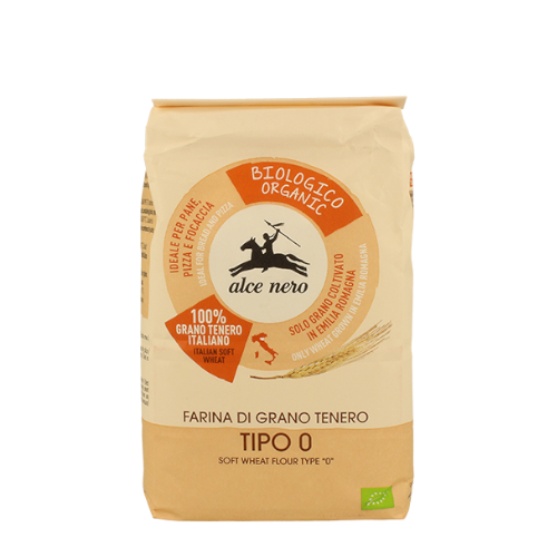 Alce Nero Farina Di Grano Tenero Tipo 0 - mąka pszenna typ 0 BIO 1kg