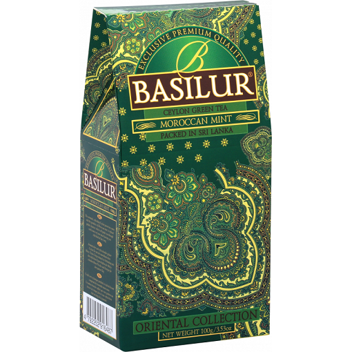 Basilur Maroccan Mint - herbata liściasta 100g