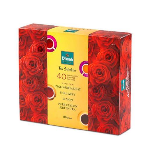 Dilmah Herbata w saszetkach 40 sztuk Róże 
