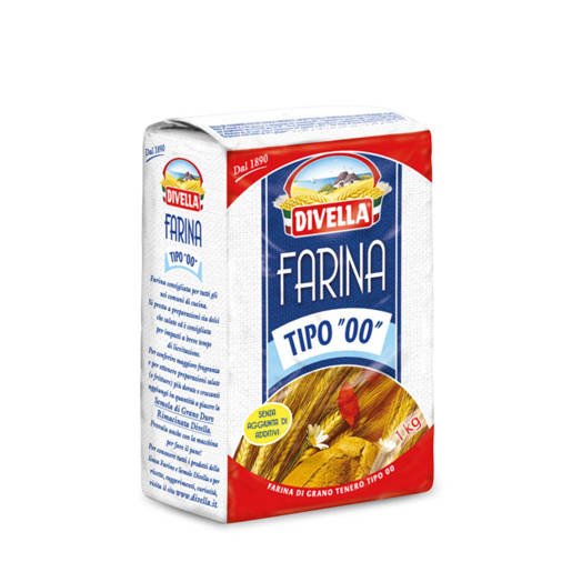 Divella Farina typ 00 włoska mąka 1kg