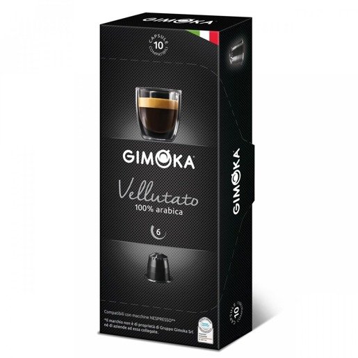 Gimoka Vellutato Arabika 10 kapsułek Nespresso