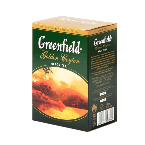 Greenfield Golden Ceylon 100g czarna herbata