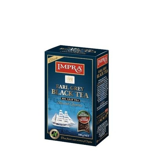 Impra - Earl Grey Black Tea 100 g herbata sypana
