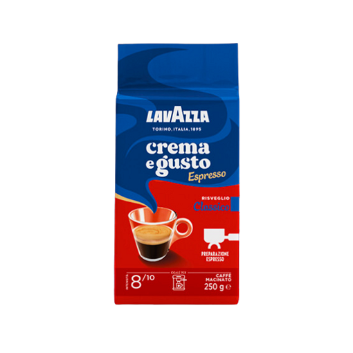 Lavazza Espresso Crema e Gusto 250g kawa mielona