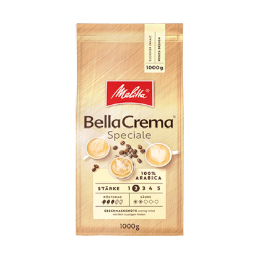 Melitta BellaCrema Speciale 1 kg kawa ziarnista x8