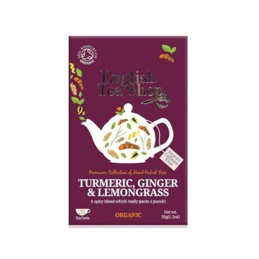 Turmeric, Ginger & Lemongrass - 20 saszetek