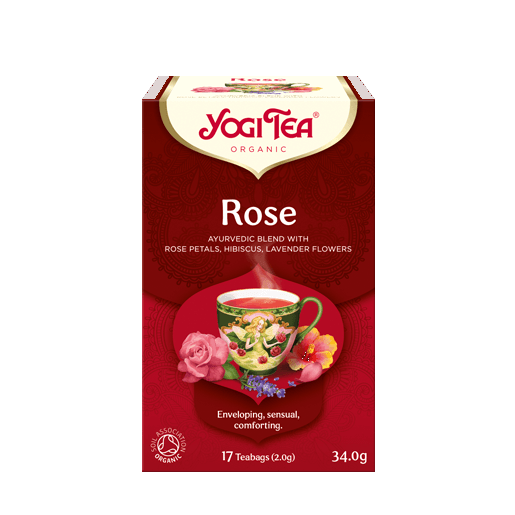 Yogi Tea Rose 17 saszetek - róża
